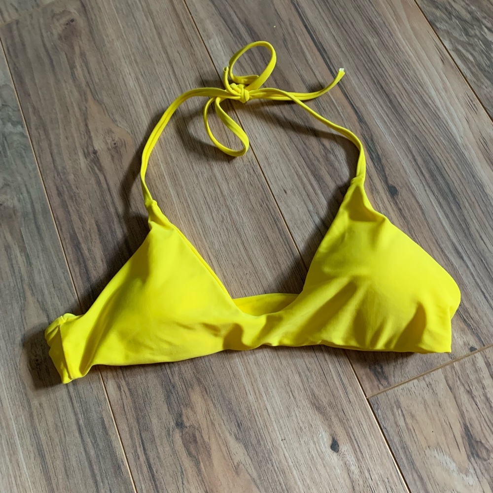 Yellow Zaful Bikini Top